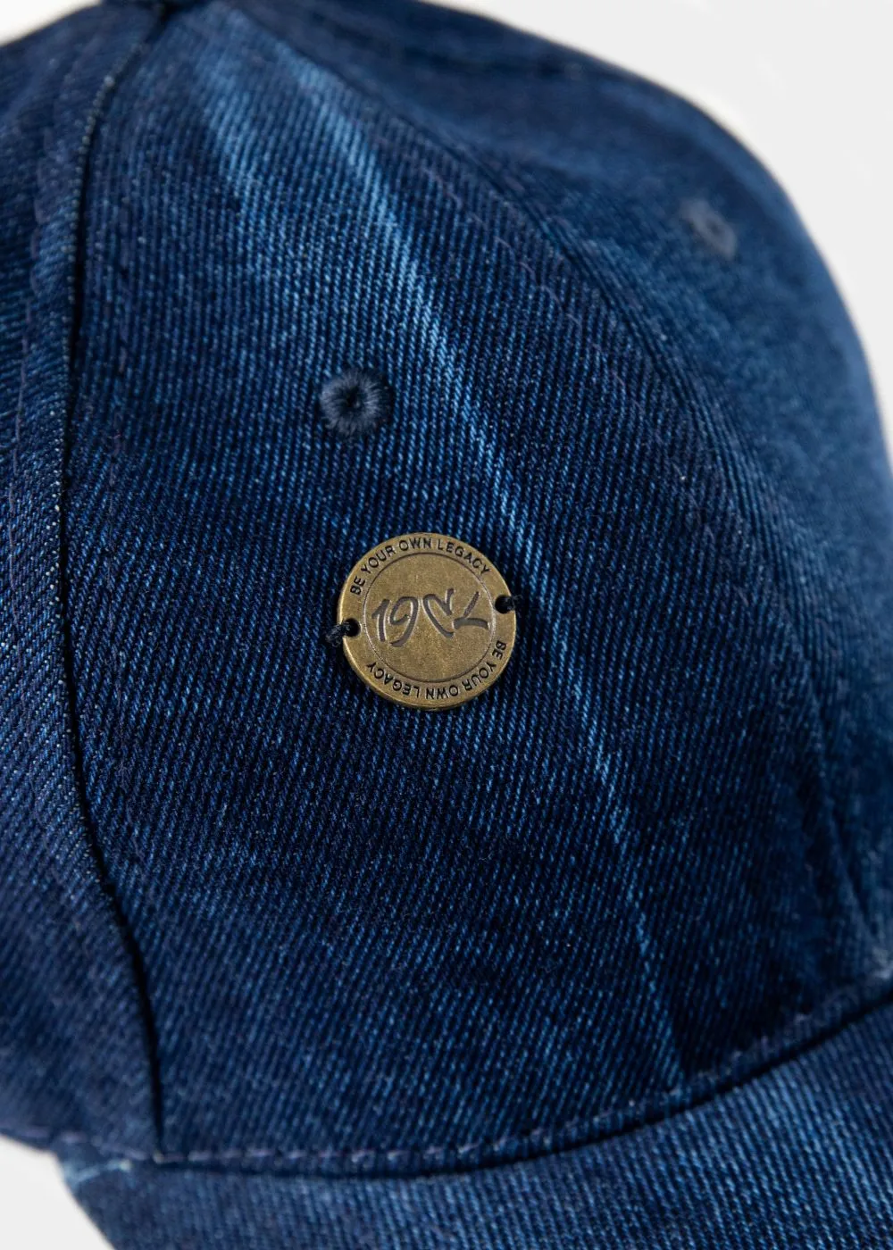 1947 Signature Mid Blue Denim Cap