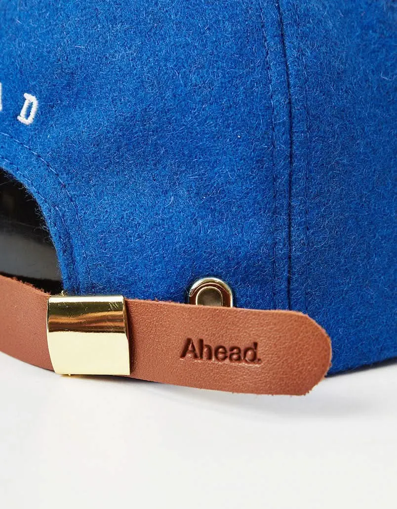 Ahead Worldwide Capital Wool Strapback Cap  - Royal Blue