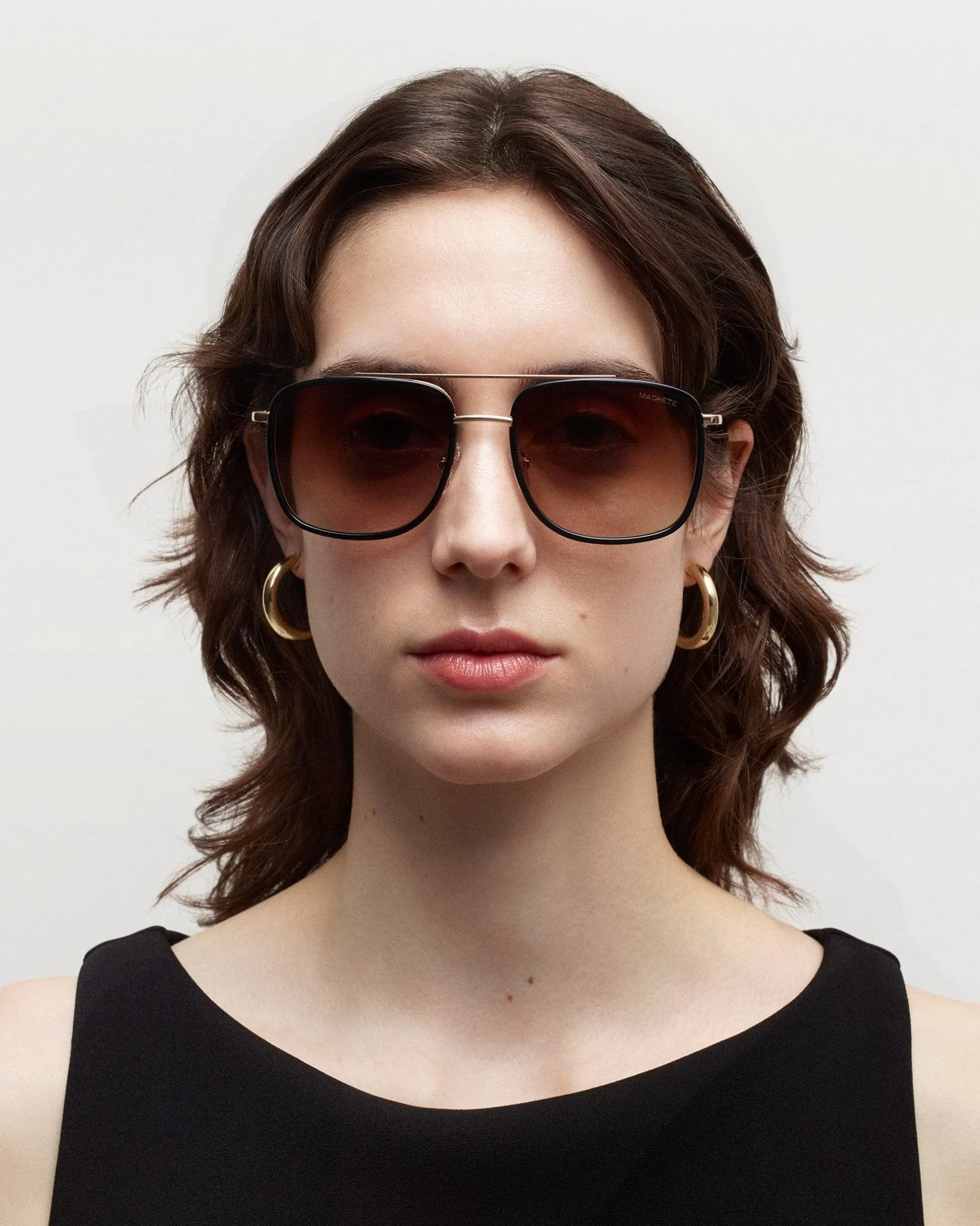 Amelia Sunglasses in Modern Walnut