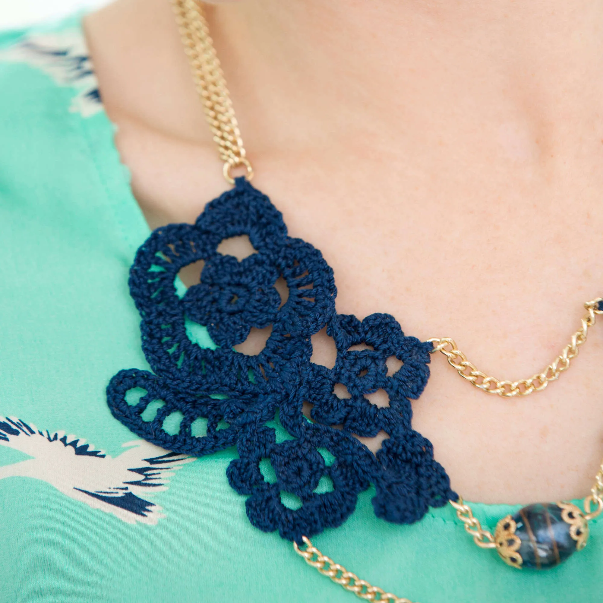 Aunt Lydia's Crochet Statement Necklace