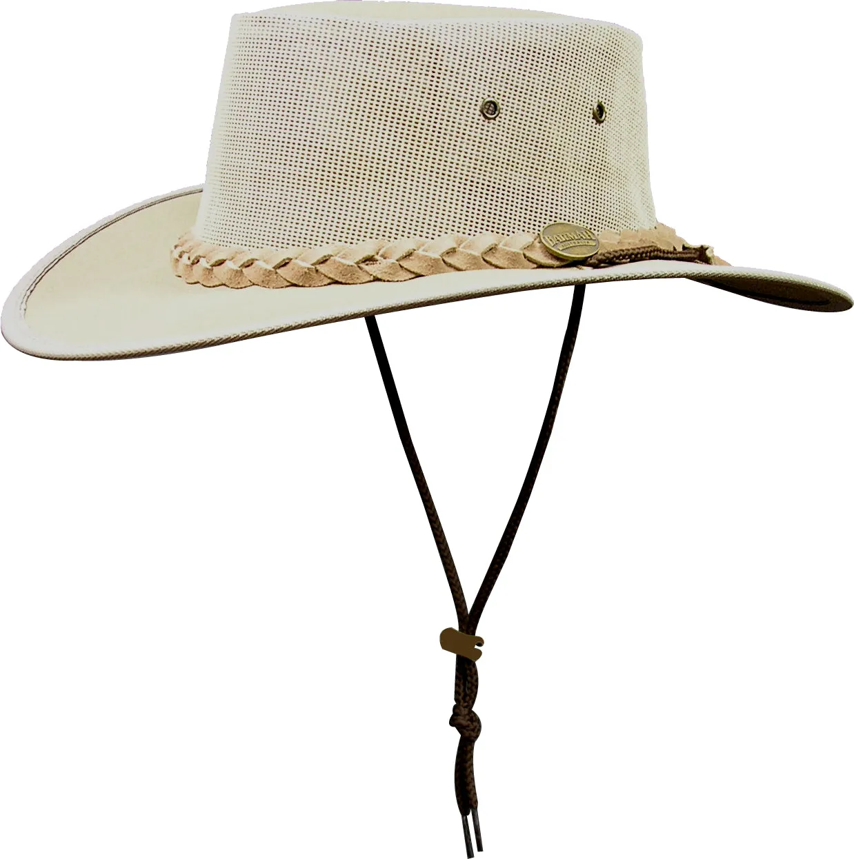 Barmah Hat | 1057 Foldaway Cooler Khaki Canvas