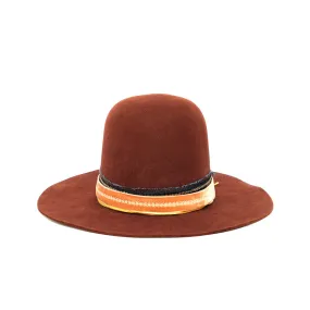 Burnished Copper Open - Custom Felt Hat