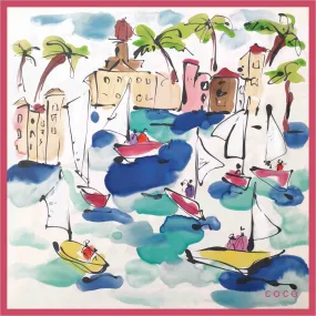 chiara coco Watercolor Harbour CC243-1 70cm