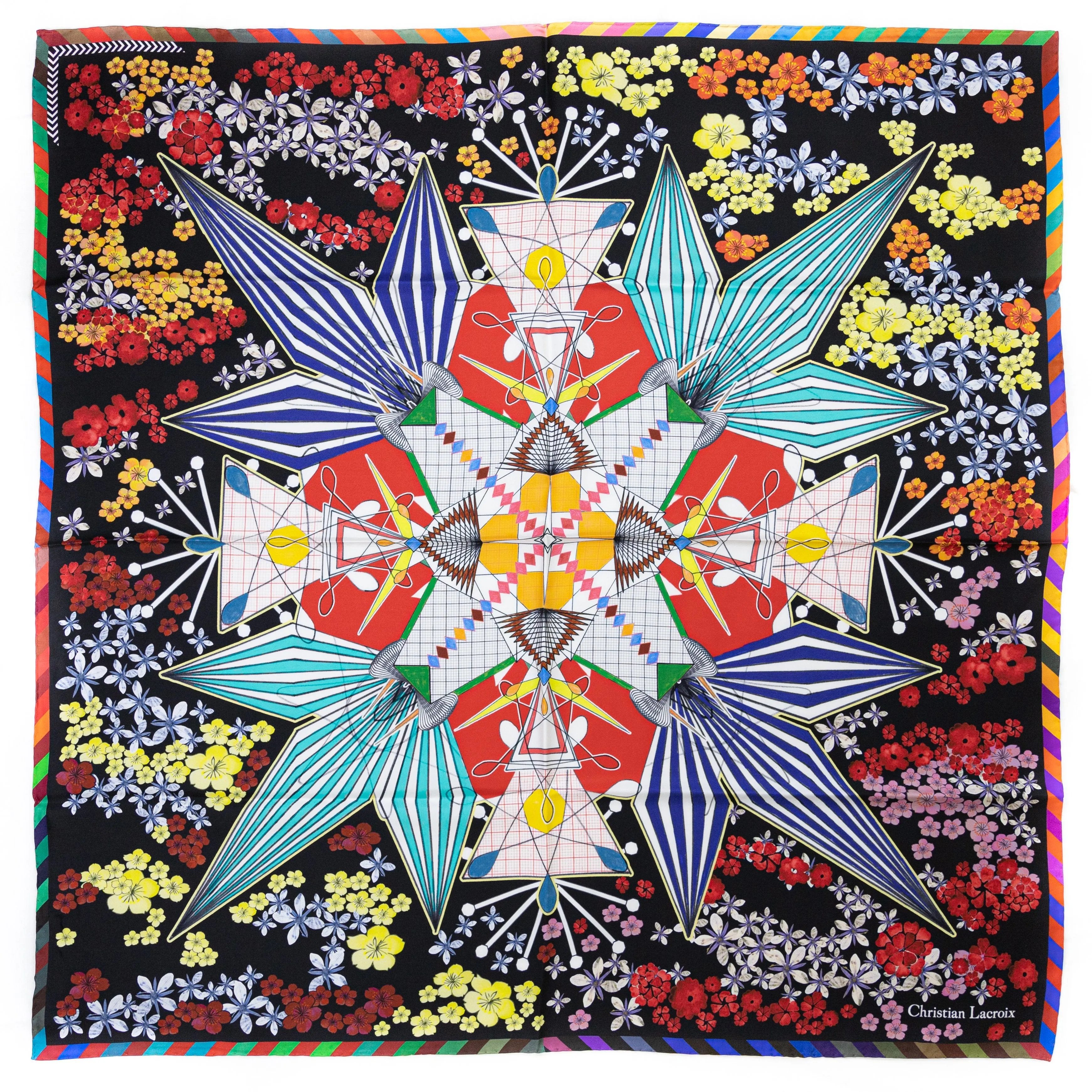 Christian Lacroix Flowers Galaxy red CL247-2 90cm