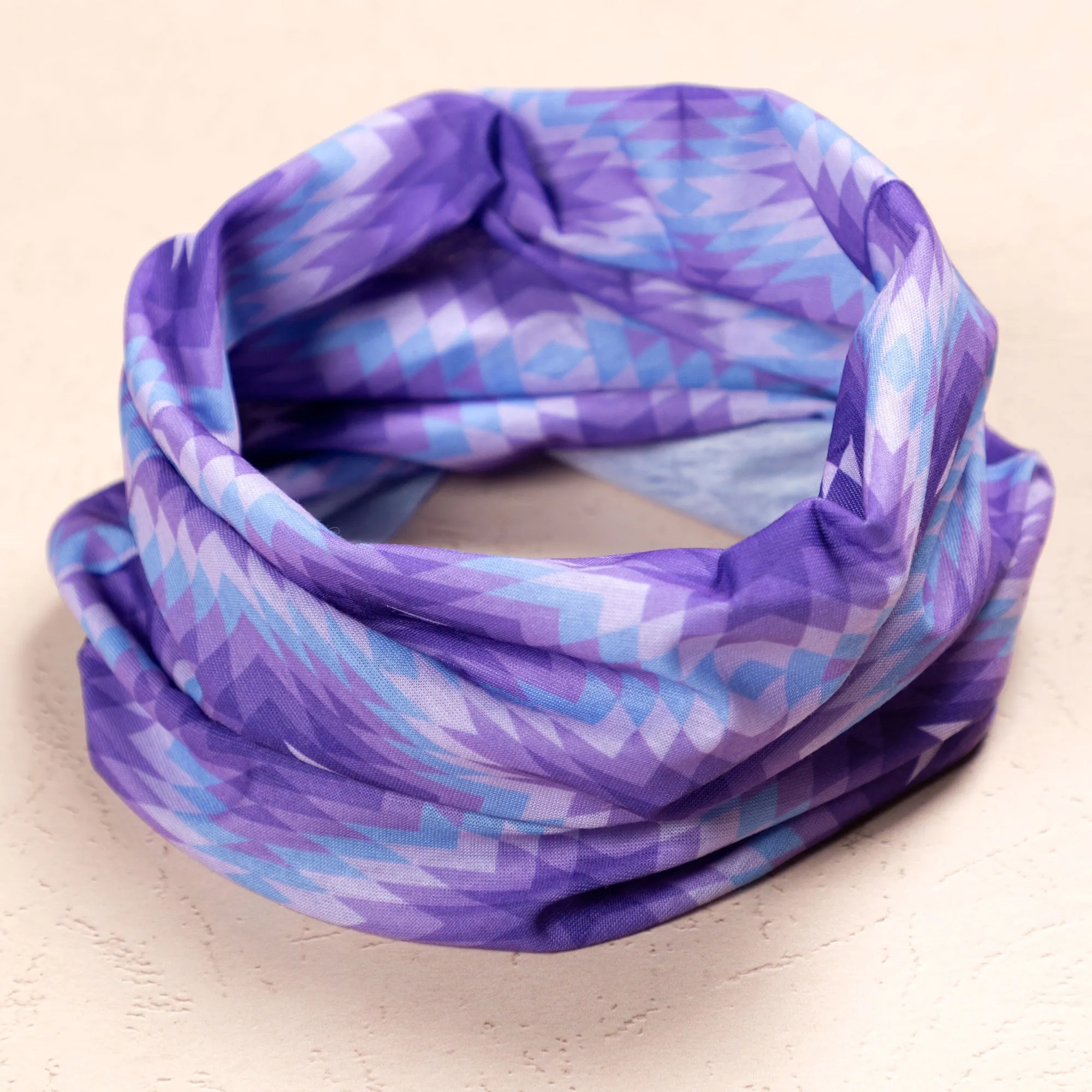 Colorful Print Lightweight Neck Warmer