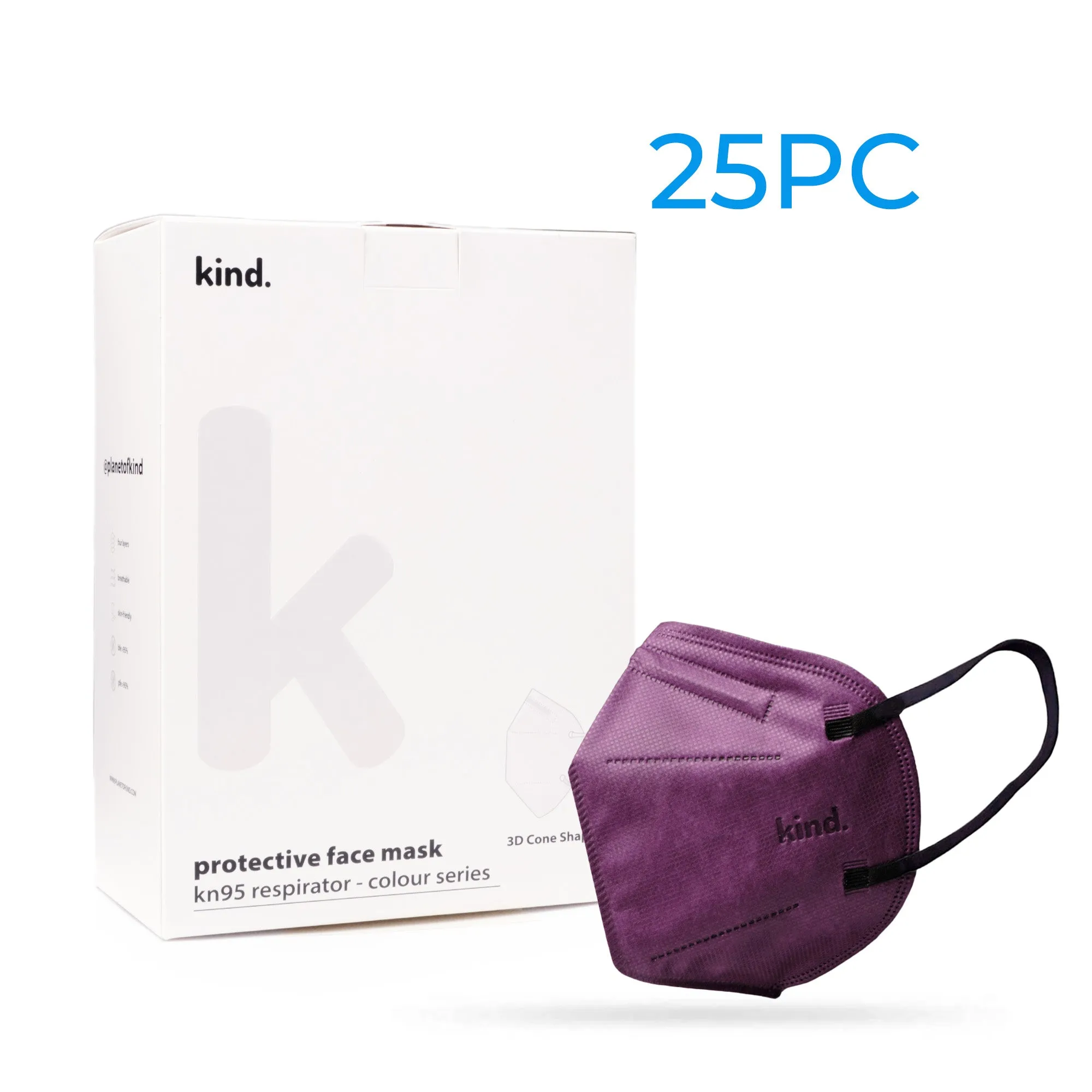 Cone Kind KN95 Respirator Mask - Monochrome Collections