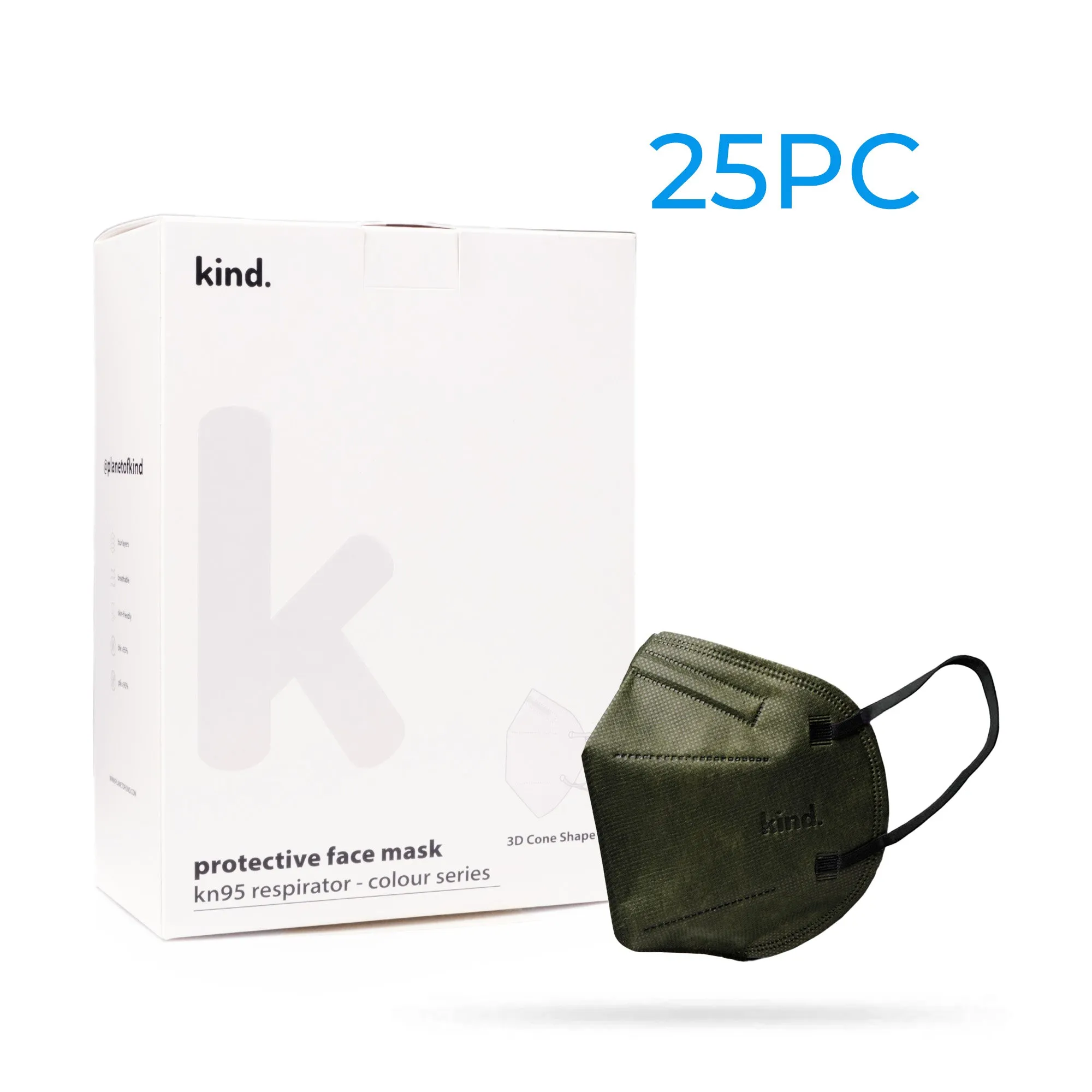 Cone Kind KN95 Respirator Mask - Monochrome Collections