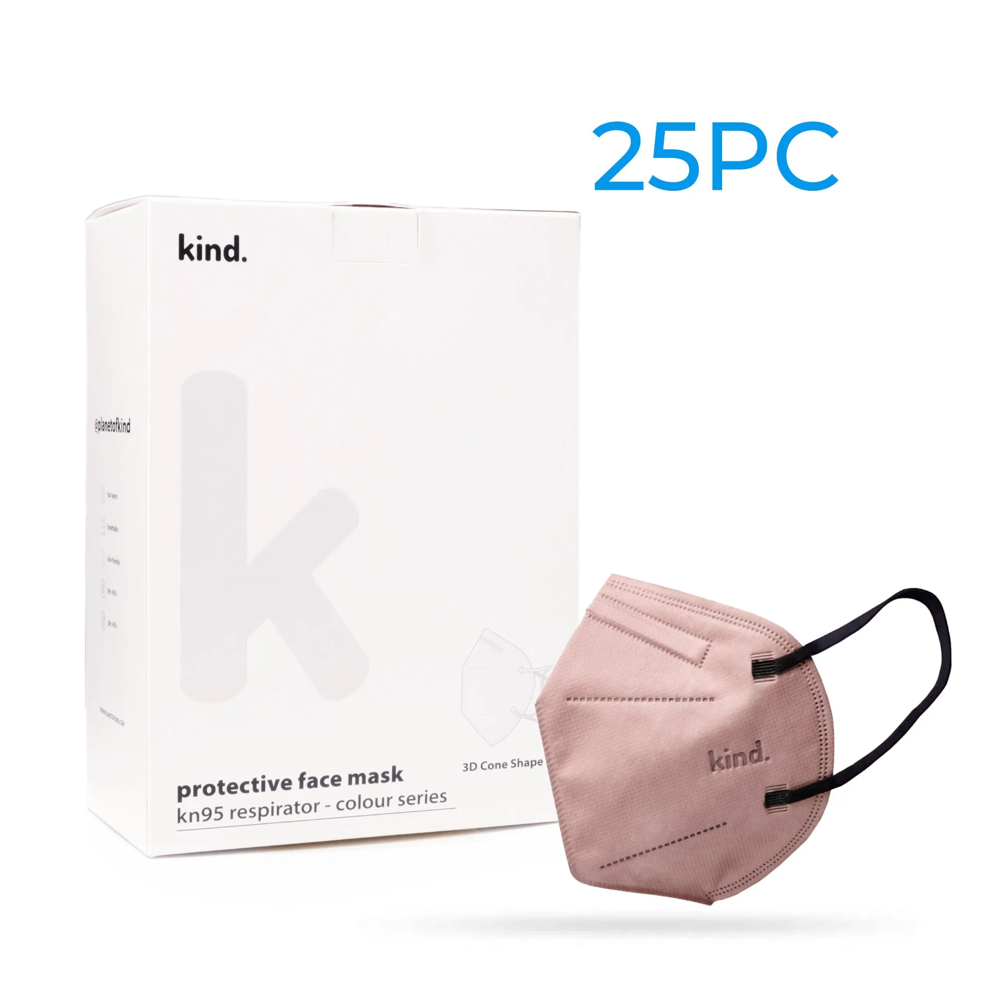 Cone Kind KN95 Respirator Mask - Monochrome Collections