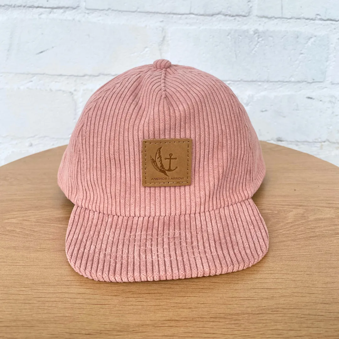 Corduroy Hat - Blush