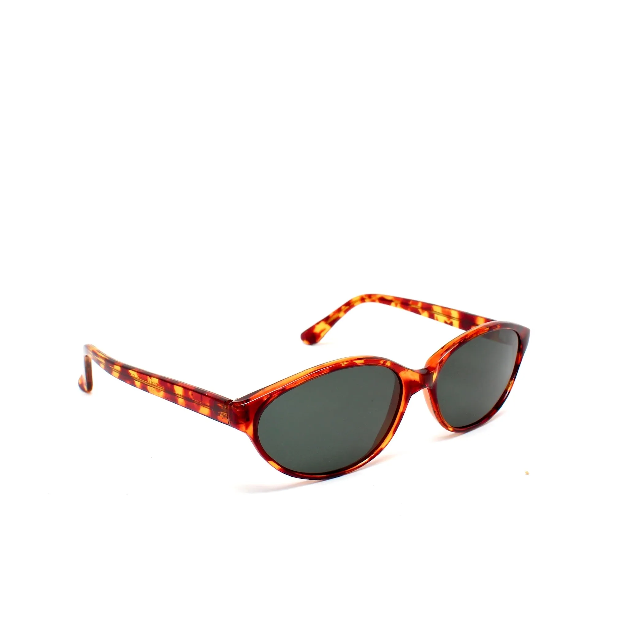 Deadstock Melrose V2 90s Oval Sunglasses - Tortoise