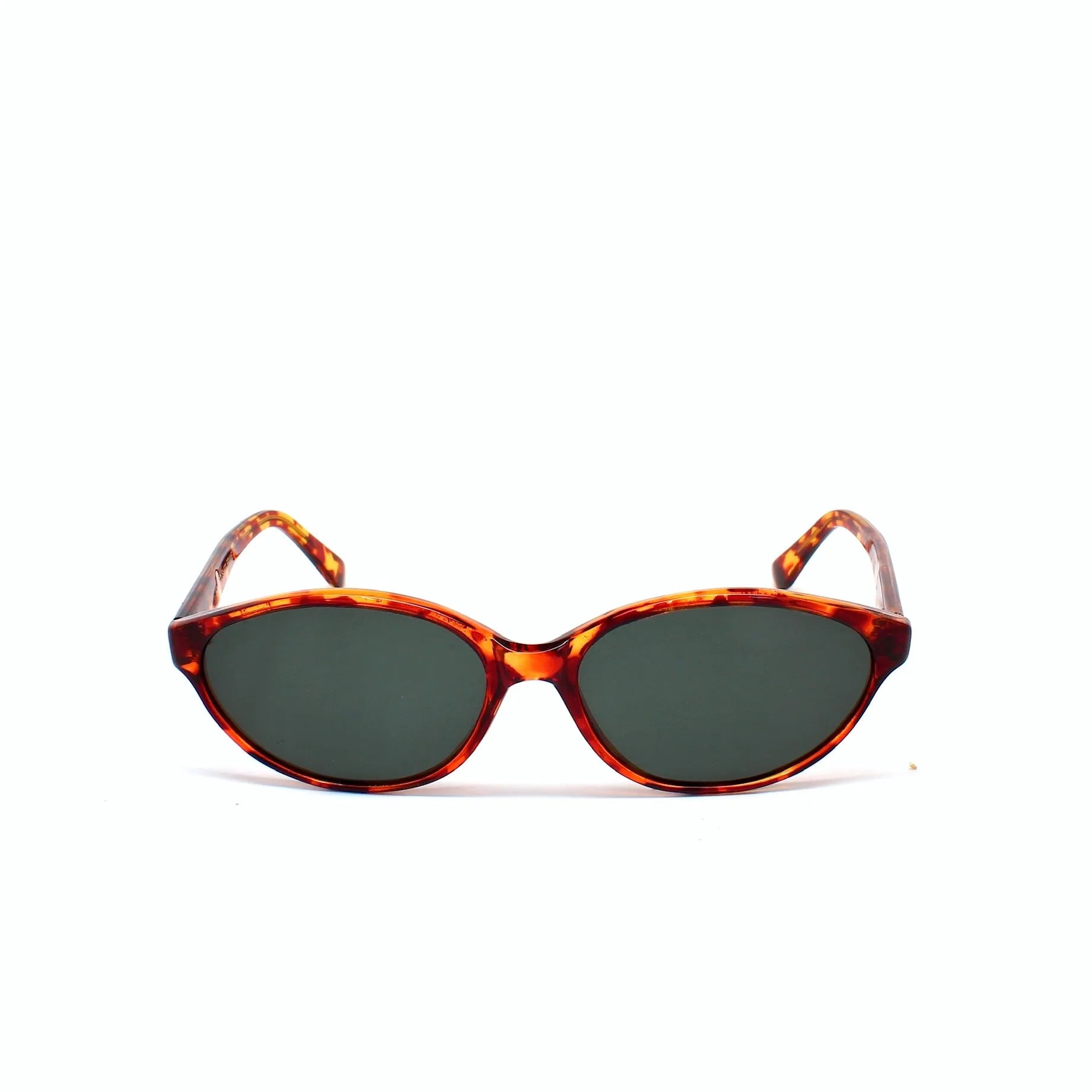 Deadstock Melrose V2 90s Oval Sunglasses - Tortoise