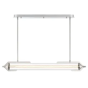 Espada 48 in. LED Chandelier Polished Nickel Finish