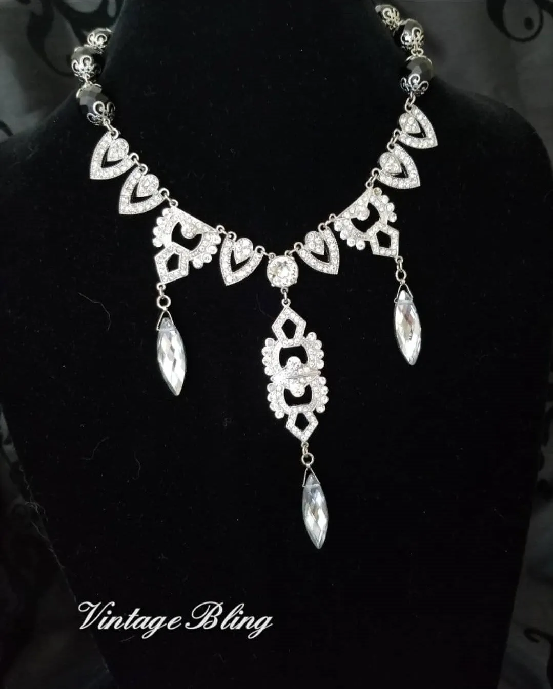 Fabulous Rhinestone Statement Necklace