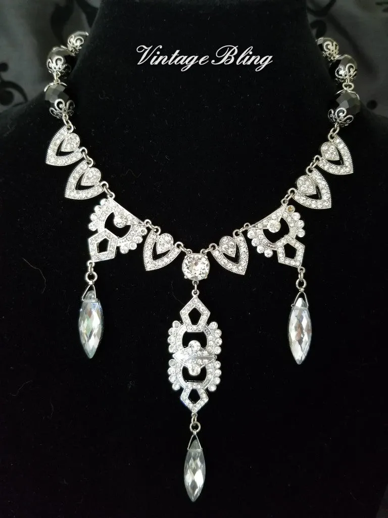 Fabulous Rhinestone Statement Necklace