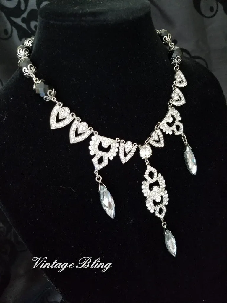 Fabulous Rhinestone Statement Necklace