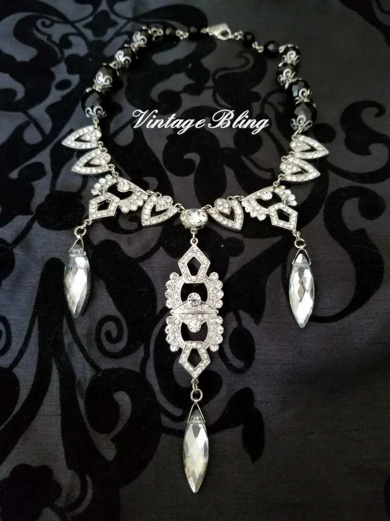 Fabulous Rhinestone Statement Necklace