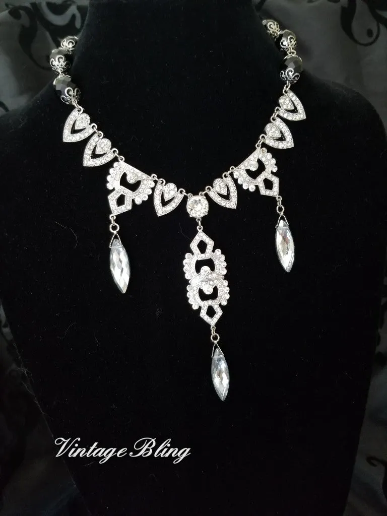 Fabulous Rhinestone Statement Necklace