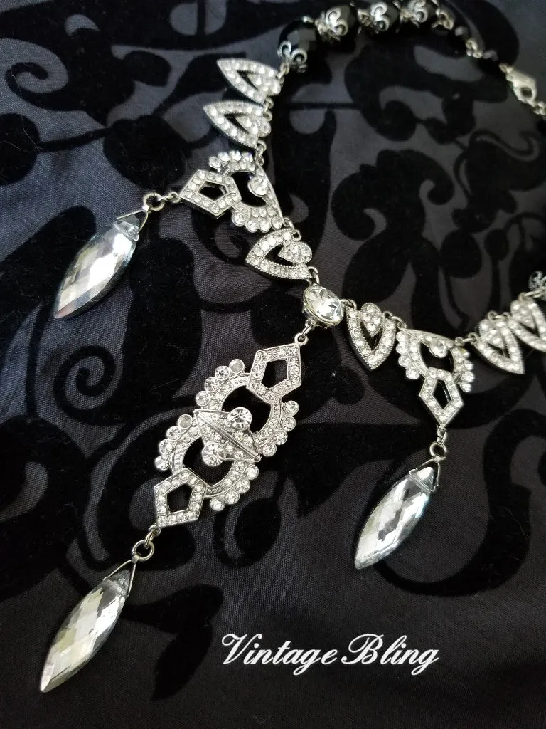 Fabulous Rhinestone Statement Necklace