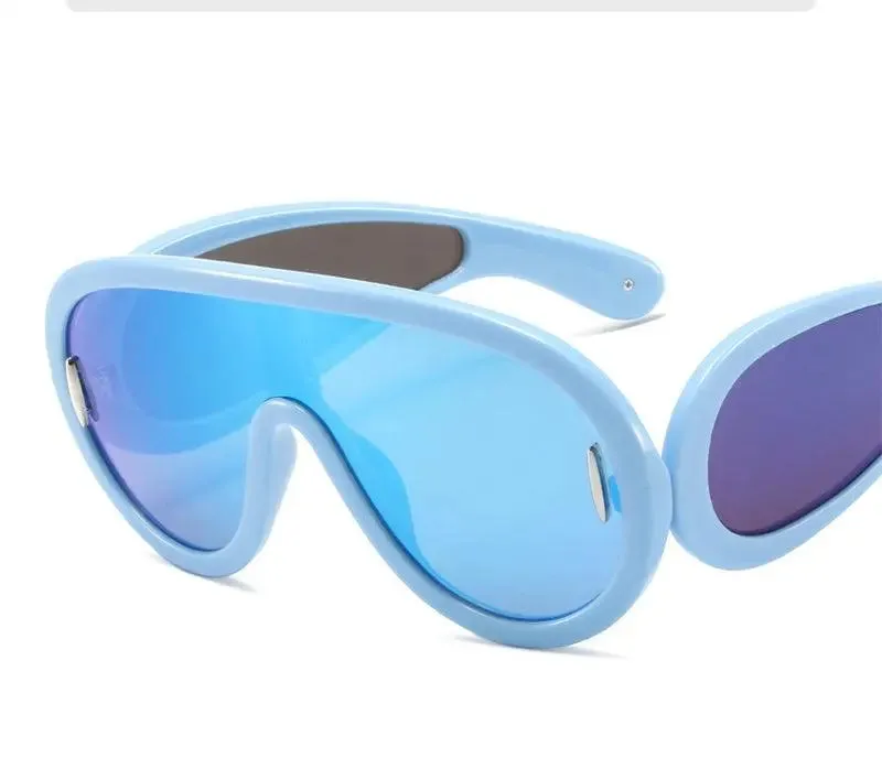 Futuristic Shield Sunglasses