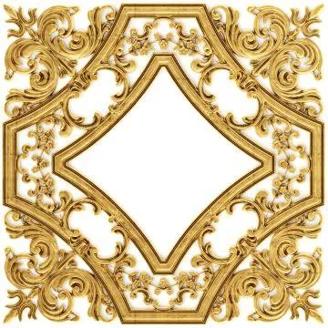 Gold baroque   GT176-1 90cm