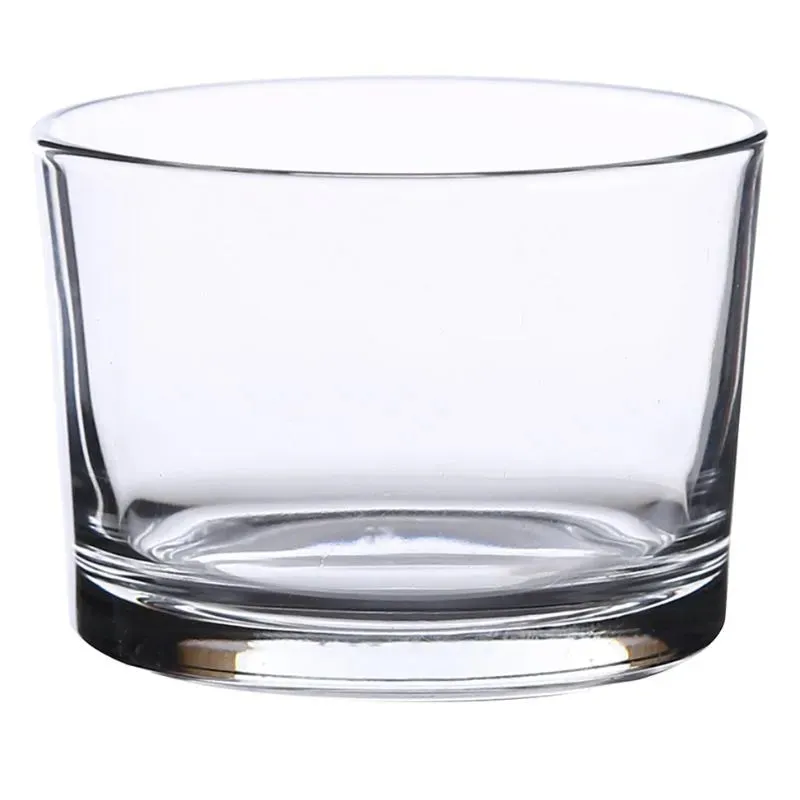 Grande Dessert Glasses Clear Crystal Serveware | Set of 6 | 3 x 2 inches | 200ml