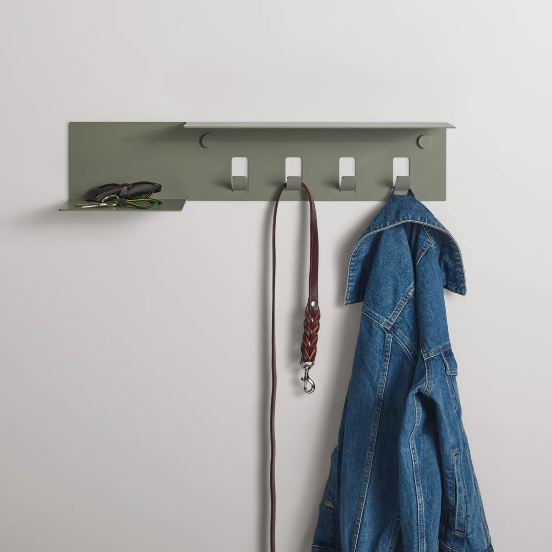 Hall Pass Wall Shelf w/ Hook