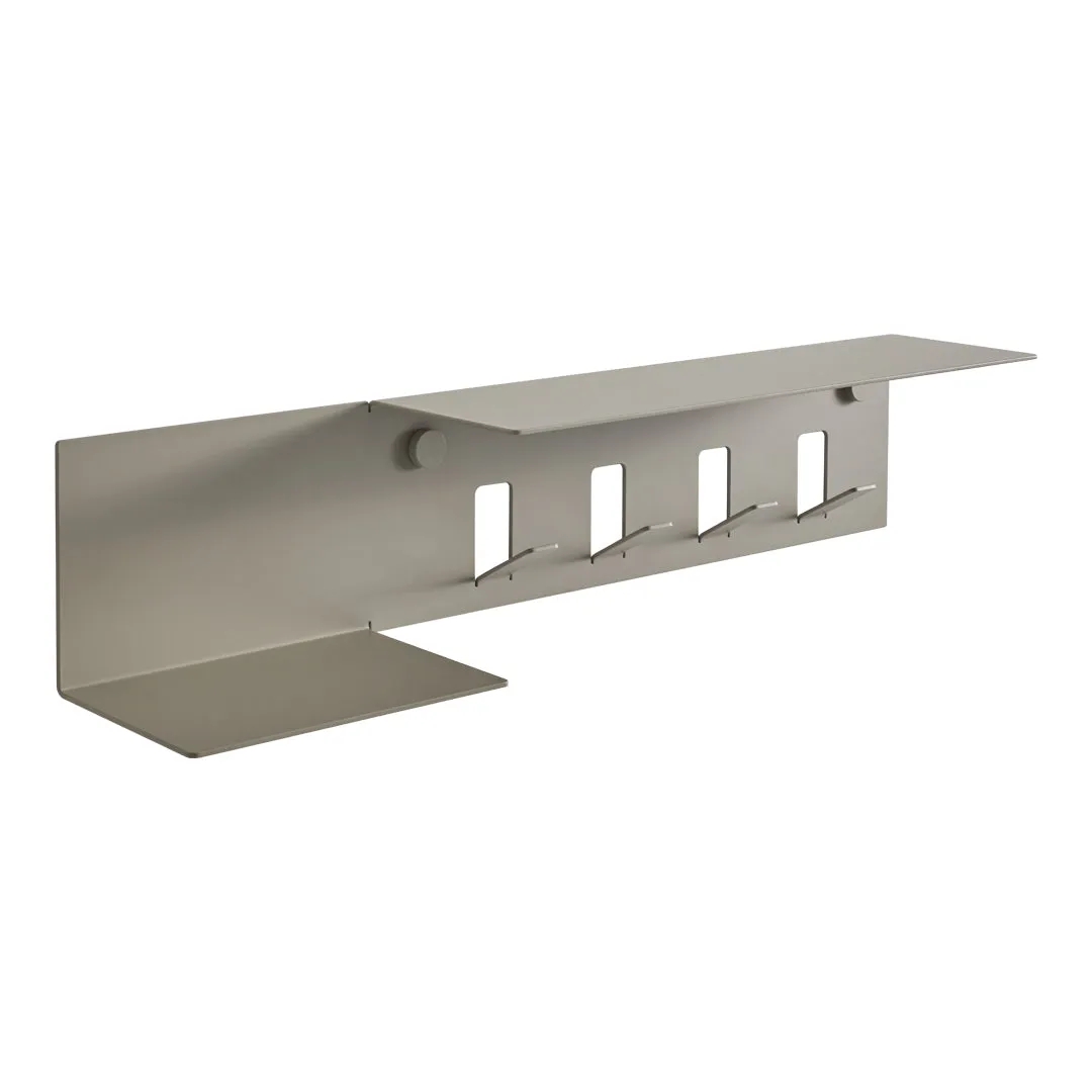 Hall Pass Wall Shelf w/ Hook