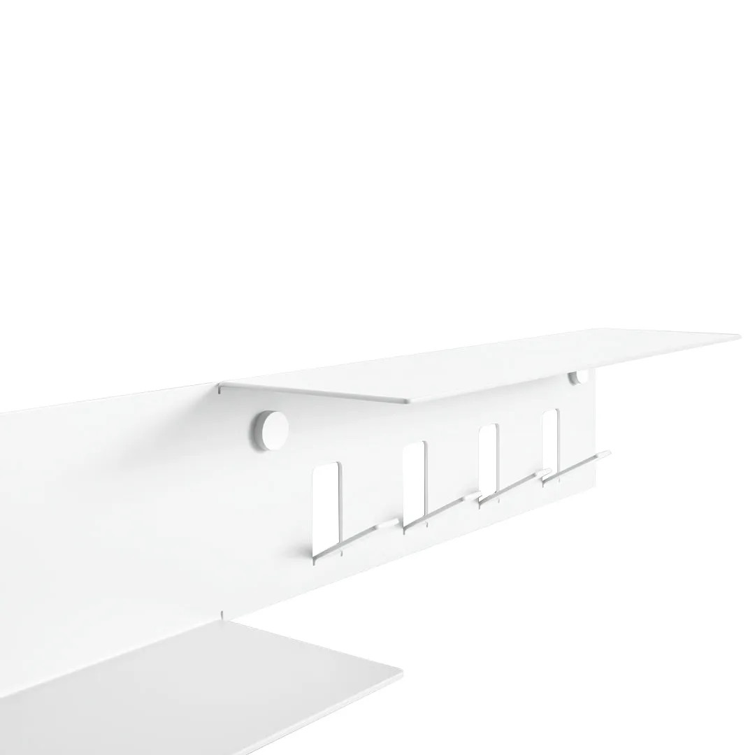 Hall Pass Wall Shelf w/ Hook