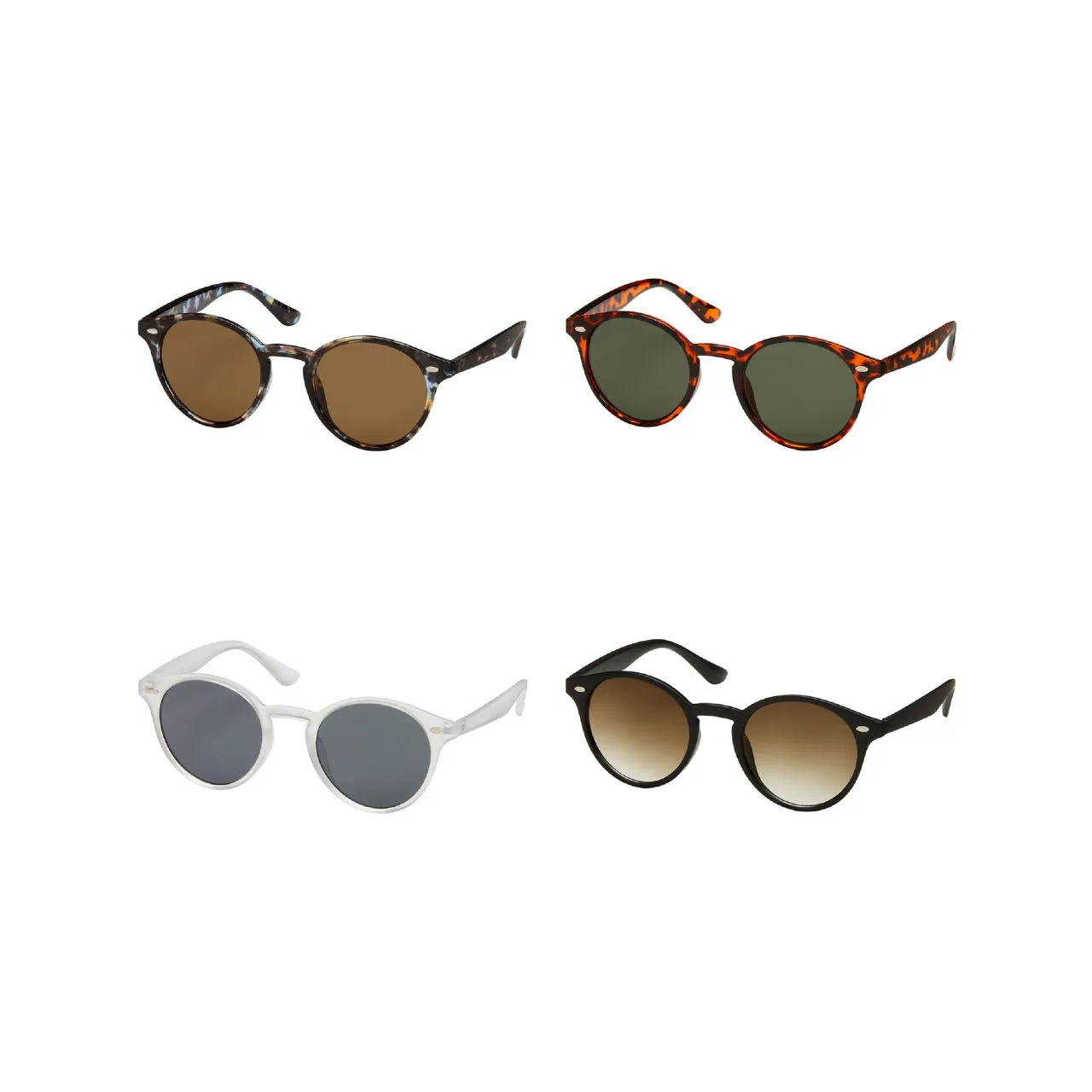 Heritage Modern Round Sunglasses - Adult