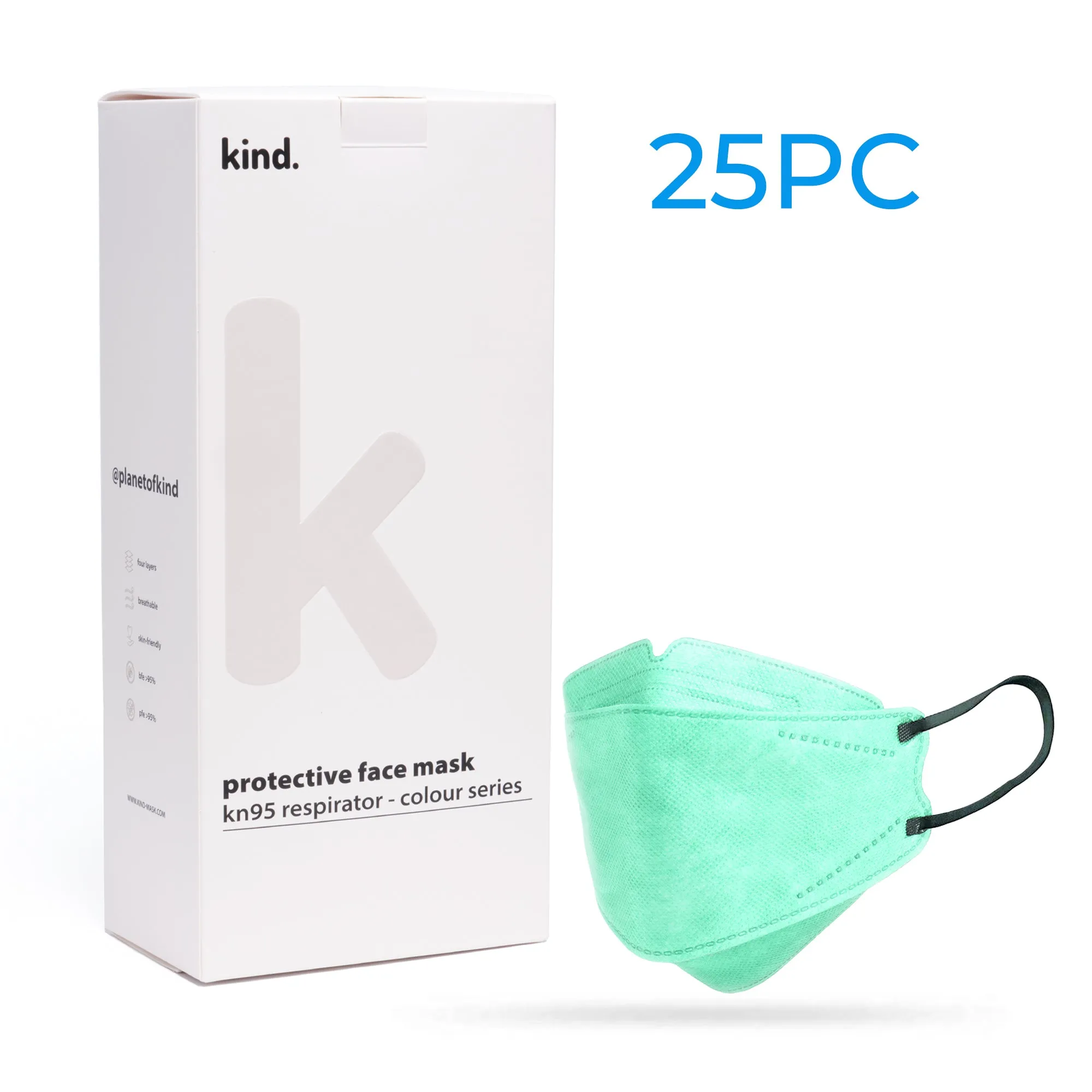 Kind KN95 Respirator Mask - Monochrome Collections