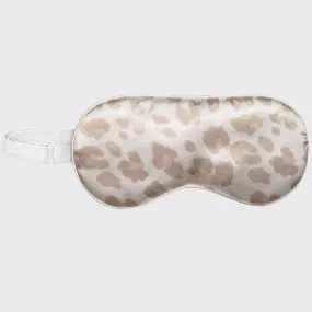 Leopard Satin Sleep Eye Mask