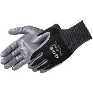 Liberty-Q-GRIP® ULTRA-THIN NITRILE PALM COATED (BLACK NYLON SHELL)