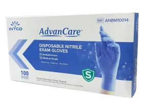 Medical Nitrile Examination Gloves - 100 count box - Chemo Rated