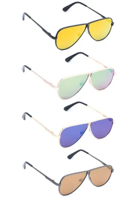 Modern Aviators Shape Sunglasses