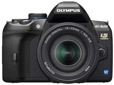 Olympus Evolt E620 DSLR Camera with 14-42mm & 40-150mm Lenses