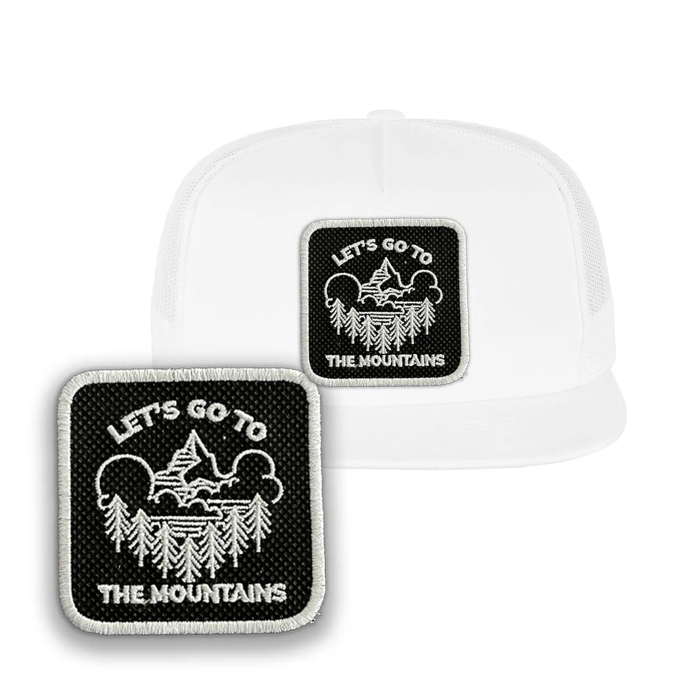 Outdoor Cap Mountains Embroidered Baseball Hat by Forge Bros