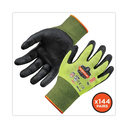 Proflex 7022 Ansi A2 Coated Cr Gloves Dsx, Lime, Large, 144 Pairs/pack, Ships In 1-3 Business Days