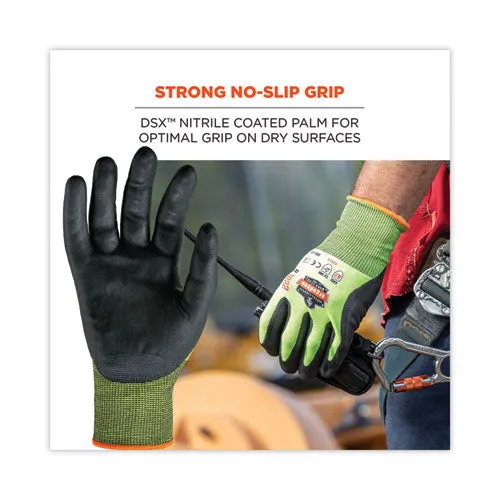 Proflex 7022 Ansi A2 Coated Cr Gloves Dsx, Lime, Large, 144 Pairs/pack, Ships In 1-3 Business Days