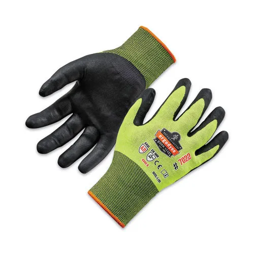 Proflex 7022 Ansi A2 Coated Cr Gloves Dsx, Lime, Large, 144 Pairs/pack, Ships In 1-3 Business Days