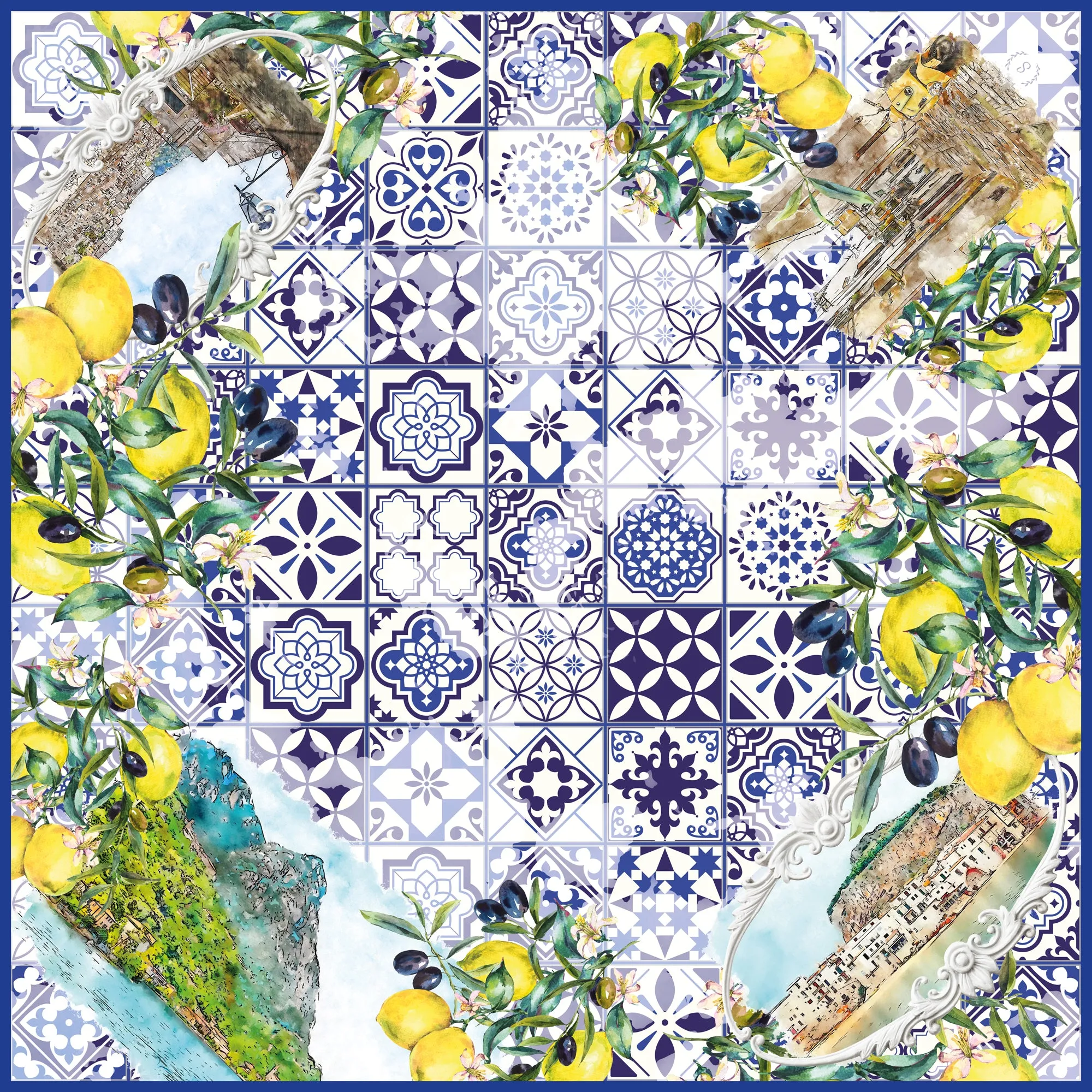 Samara Delft  Tile SH418-1 90cm