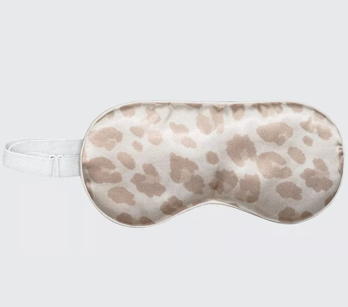 Satin Eye Mask - Leopard