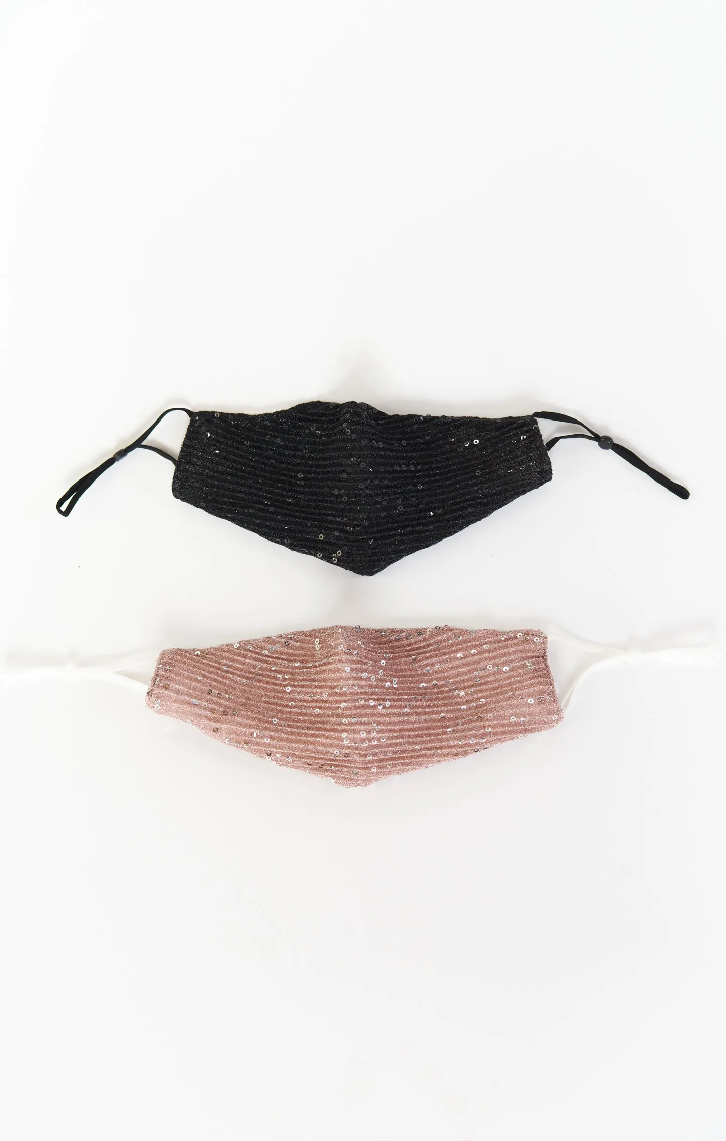 Sparkle Mask Set ~ Pink/Black