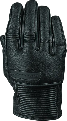 Speed and Strength Off the Chain Leather Gloves Black - Large