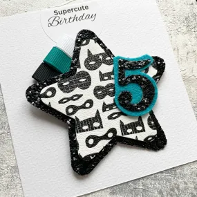 Superhero Masks Luxury Birthday Badge