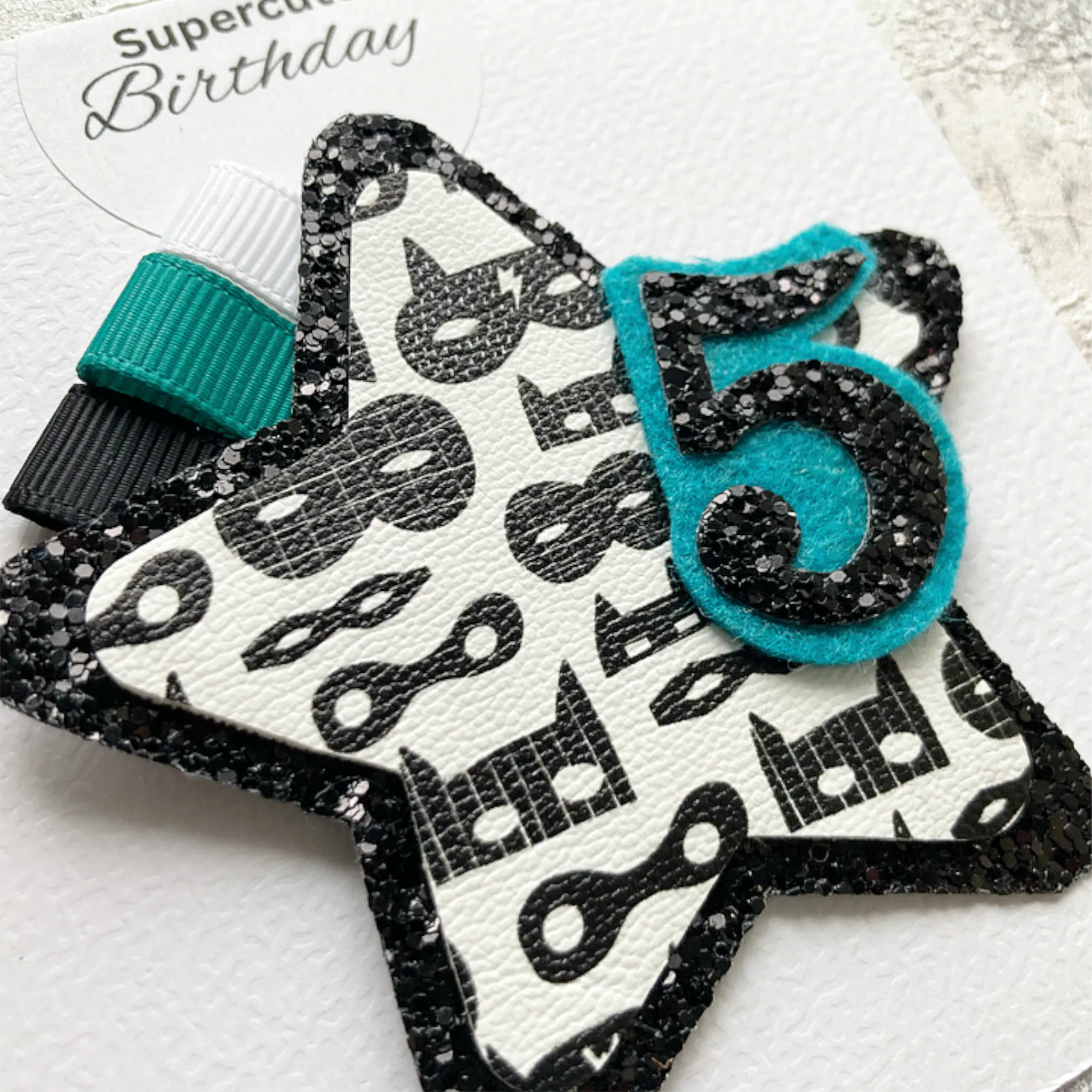 Superhero Masks Luxury Birthday Badge