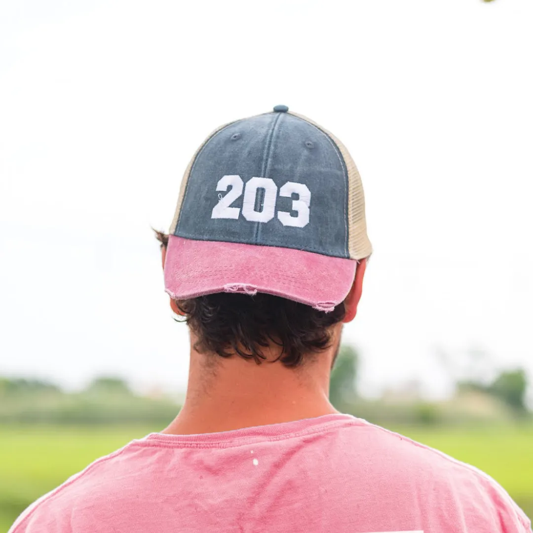 The 203's Embroidered Trucker Cap