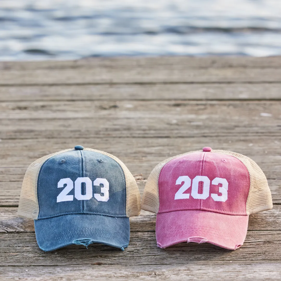 The 203's Embroidered Trucker Cap