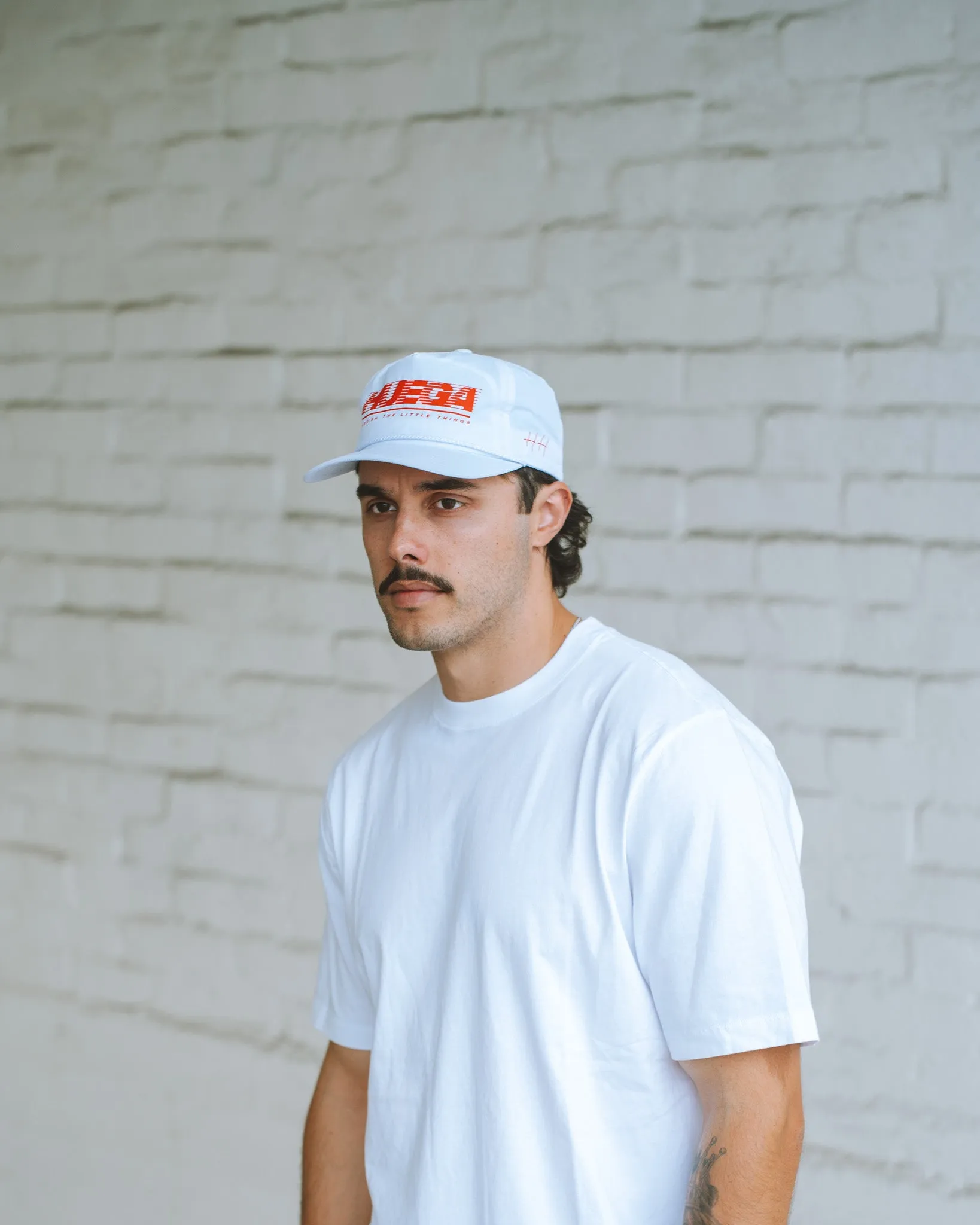 Tidal | White Nylon Hat