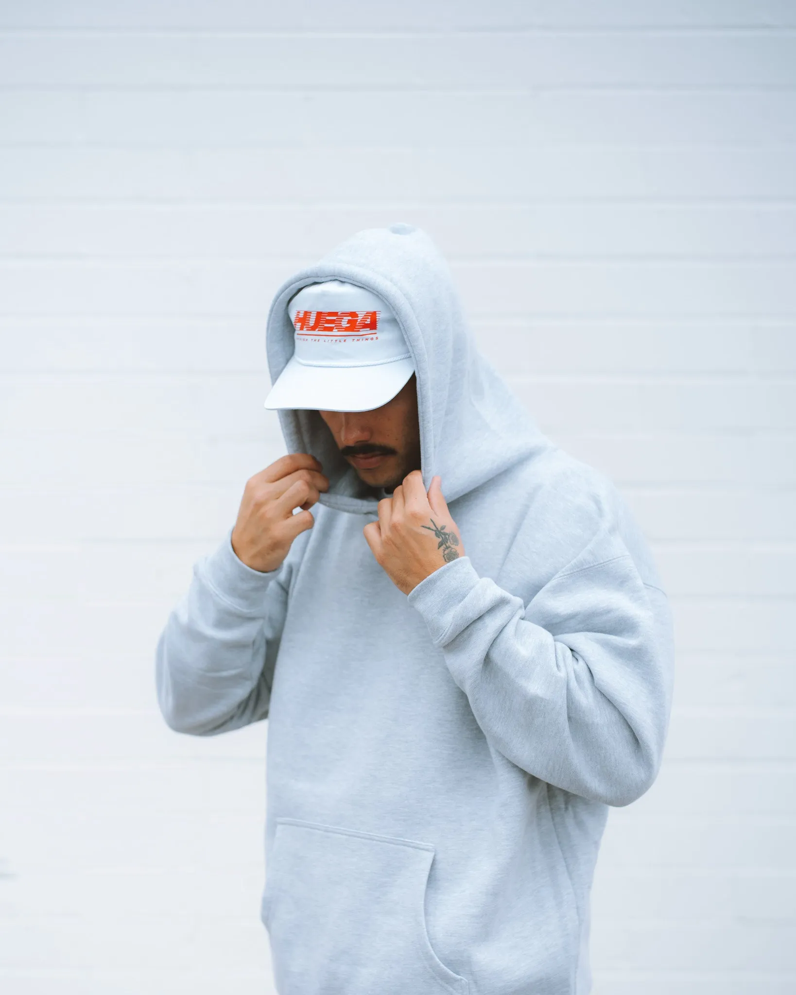 Tidal | White Nylon Hat