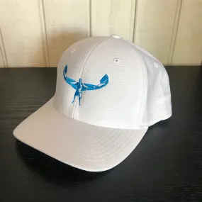 TKS COOL DRY HAT WHITE/BLUE